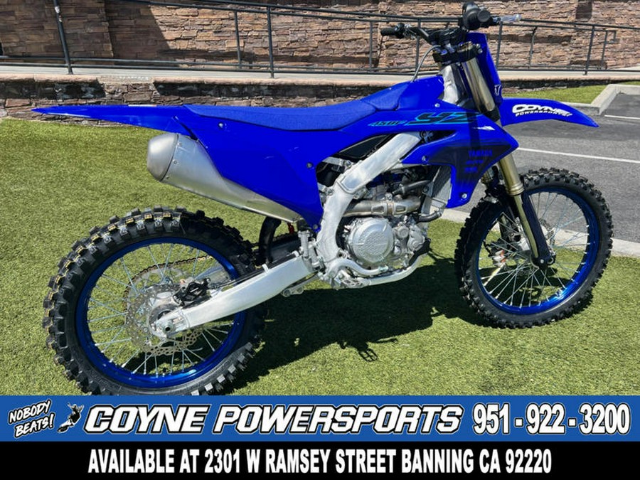 2024 Yamaha YZ450F Team Yamaha Blue