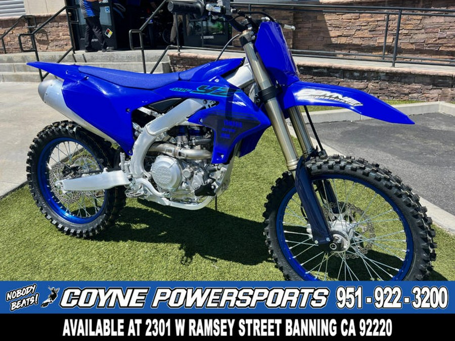 2024 Yamaha YZ450F Team Yamaha Blue