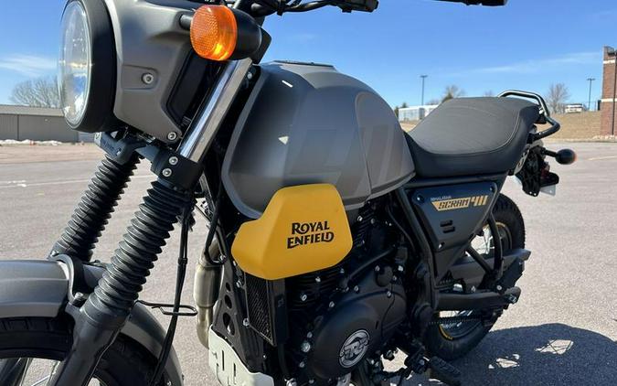 2023 Royal Enfield Scram 411 Graphite Yellow