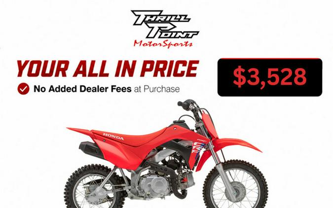 2026 Honda CRF 110F
