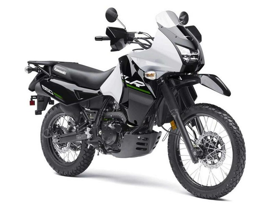 2015 Kawasaki KLR™650 Pearl Stardust White / Ebony