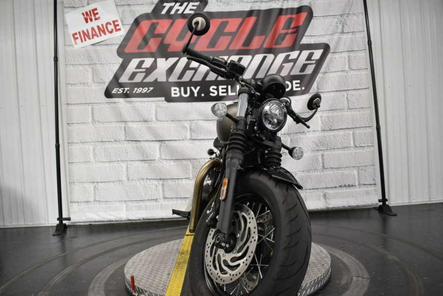 2023 Triumph Bonneville Bobber Jet Black