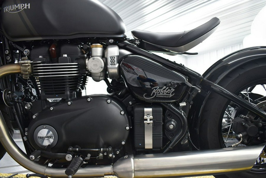 2023 Triumph Bonneville Bobber Jet Black