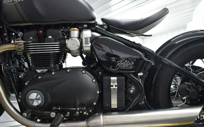 2023 Triumph Bonneville Bobber Jet Black