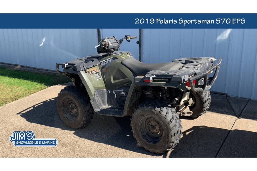 2019 Polaris Industries Sportsman® 570 EPS - Sage Green