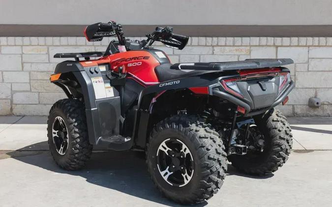 New 2024 CFMOTO CFORCE 600 MAGMA RED