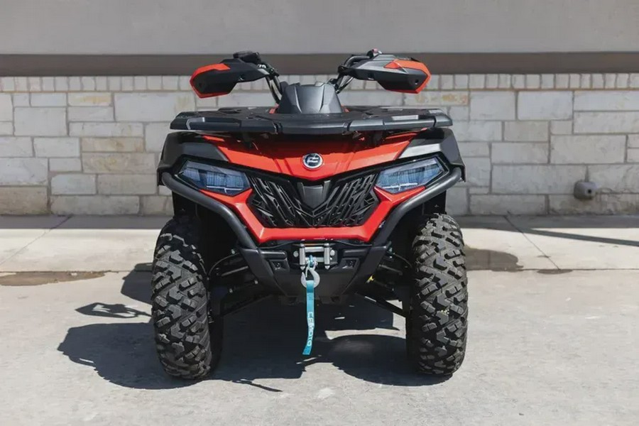 New 2024 CFMOTO CFORCE 600 MAGMA RED