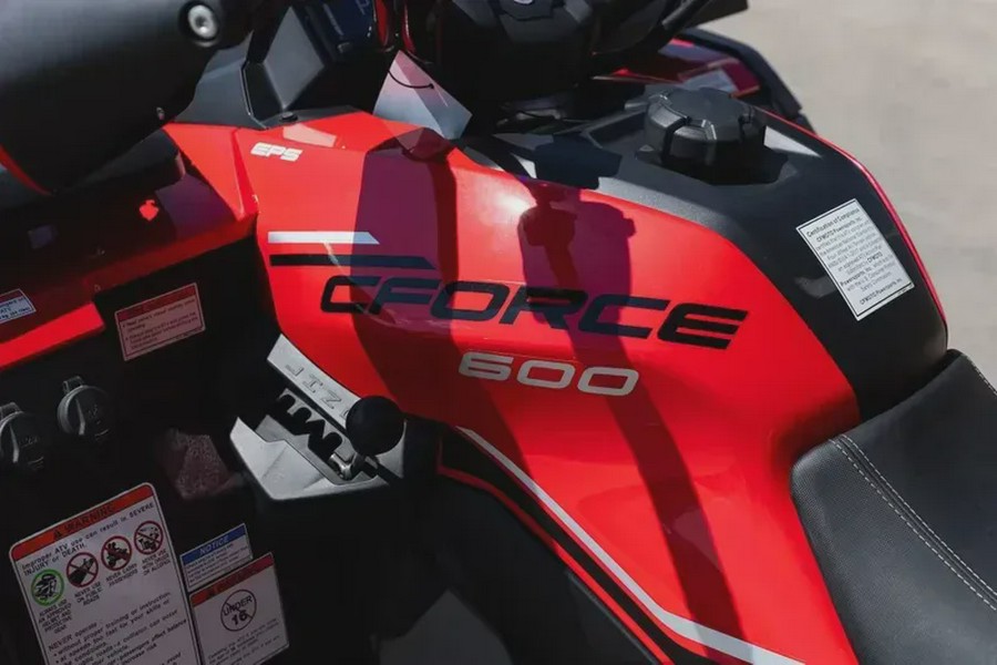 New 2024 CFMOTO CFORCE 600 MAGMA RED