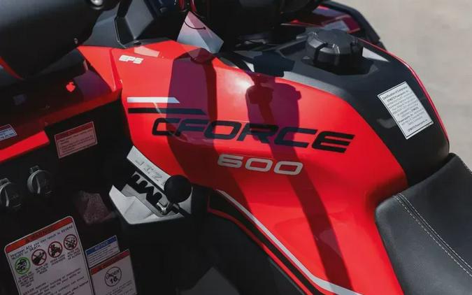 New 2024 CFMOTO CFORCE 600 MAGMA RED