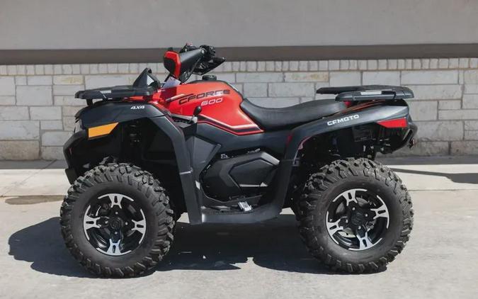 New 2024 CFMOTO CFORCE 600 MAGMA RED