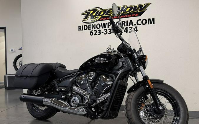 2025 Indian Super Scout Black Metallic