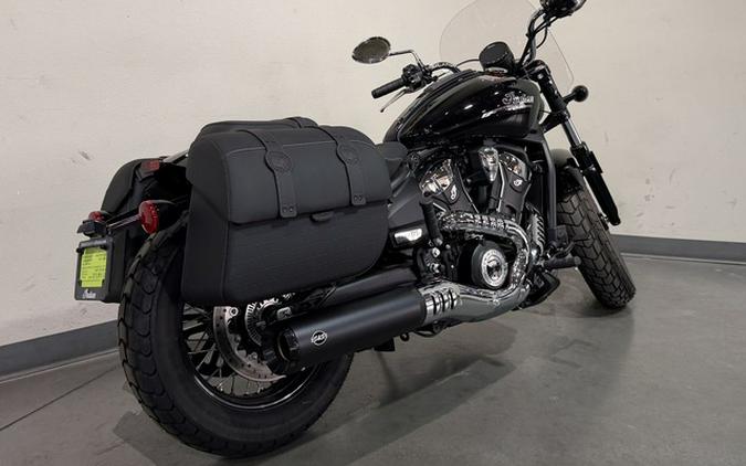 2025 Indian Super Scout Black Metallic