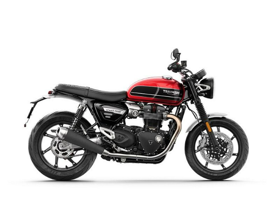 2020 Triumph Speed Twin 1200 Korosi Red/Storm Grey