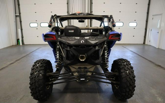 2024 Can-Am® Maverick X3 X rs Turbo RR with Smart-Shox Dazzling Blue & Carbon Black