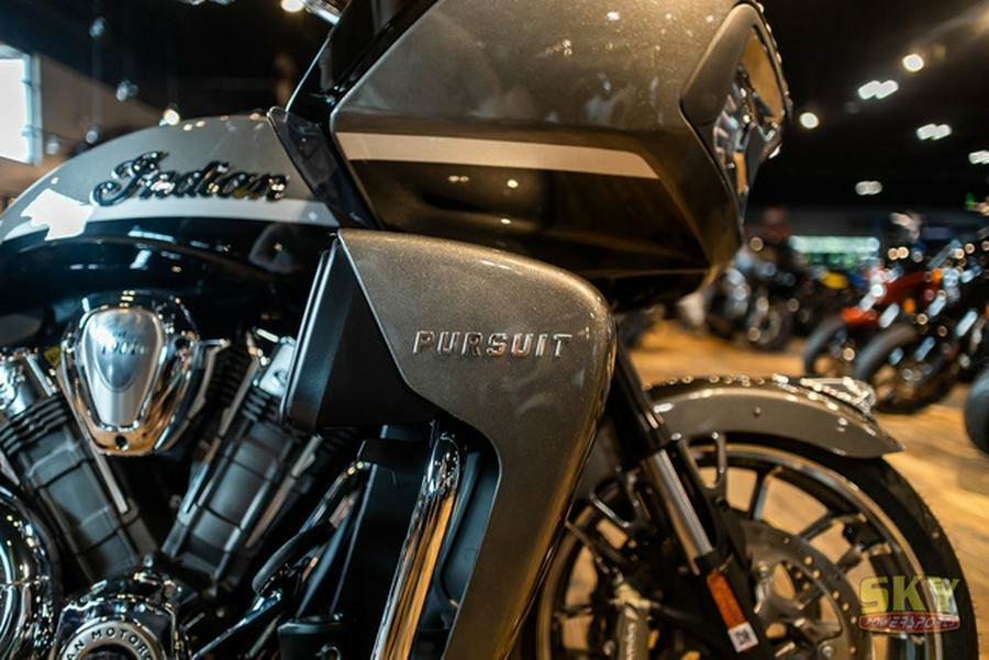 2024 Indian Pursuit Limited Titanium/Black Metallic