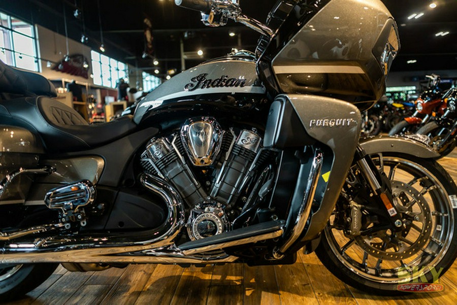 2024 Indian Pursuit Limited Titanium/Black Metallic