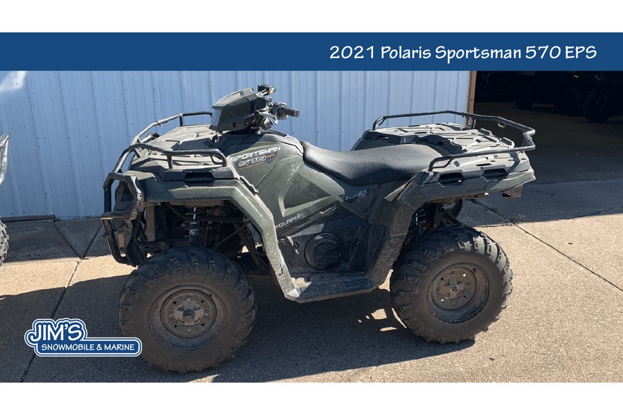 2021 Polaris Industries Sportsman 570 EPS Sage Green