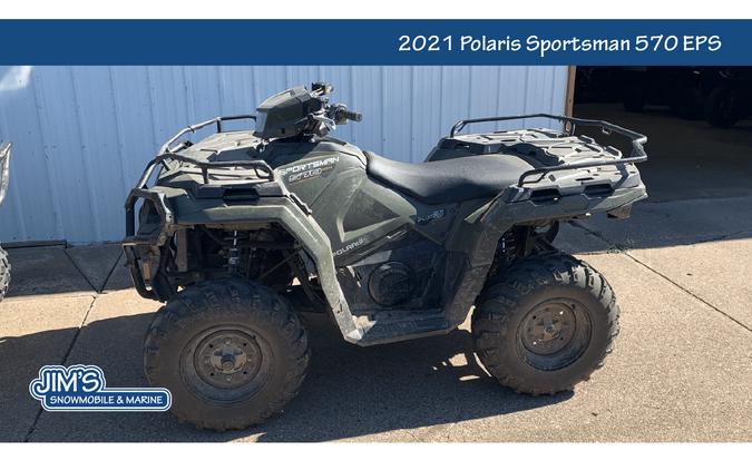 2021 Polaris Industries Sportsman 570 EPS Sage Green