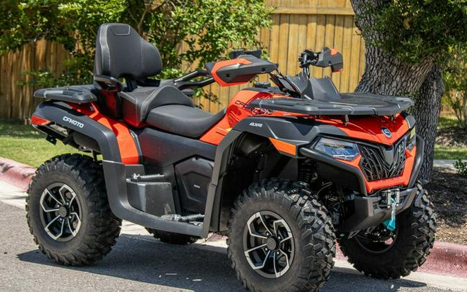 New 2024 CFMOTO CFORCE 600 TOURING MAGMA RED