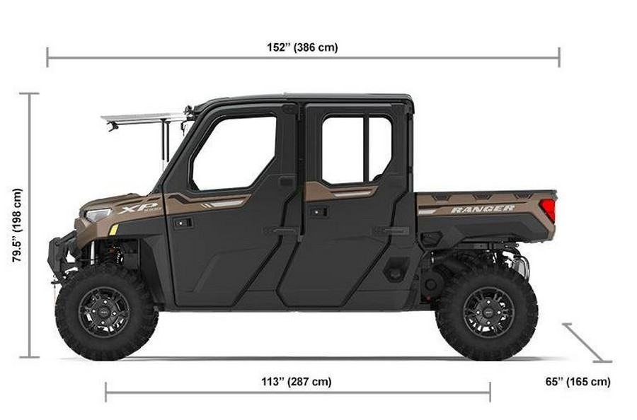 2023 Polaris Industries RANGER CREW XP 1000 NorthStar Edition Ultimate Bronson Rock Smoke