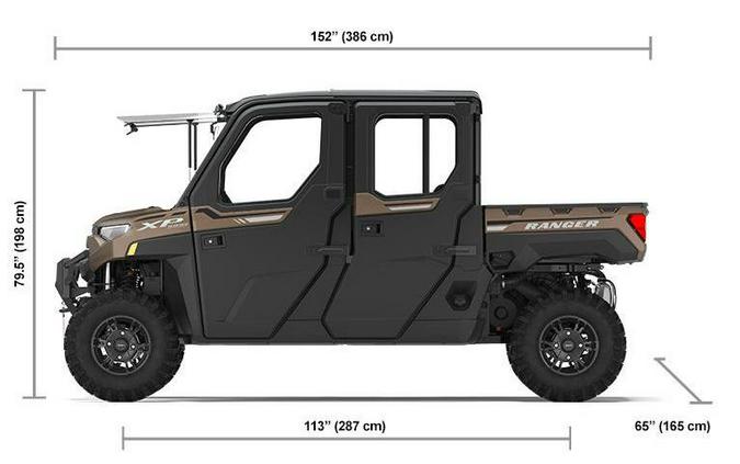 2023 Polaris Industries RANGER CREW XP 1000 NorthStar Edition Ultimate Bronson Rock Smoke