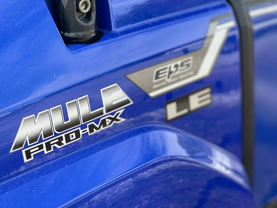 2026 Kawasaki MULE PRO-MX LE