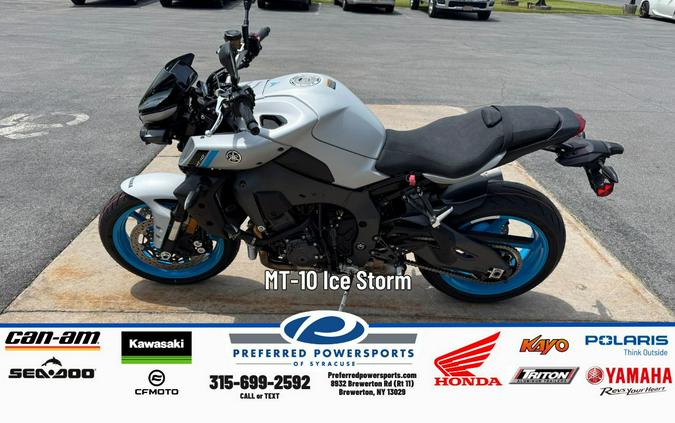 2026 Yamaha MT-10 Ice Storm