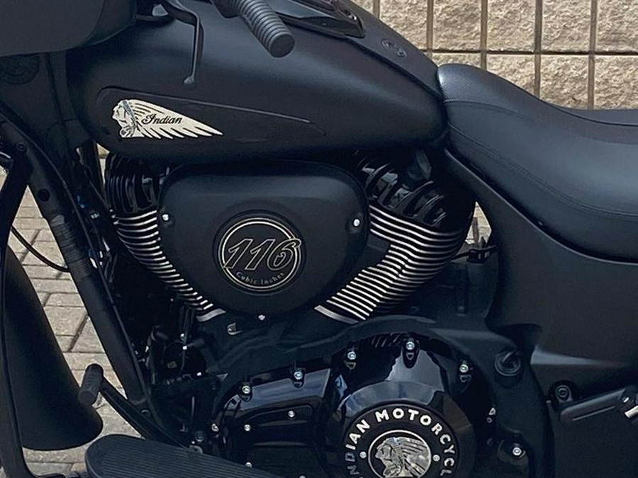 2025 Indian Motorcycle® Chieftain® Dark Horse® w/PowerBand Audio Black Smoke