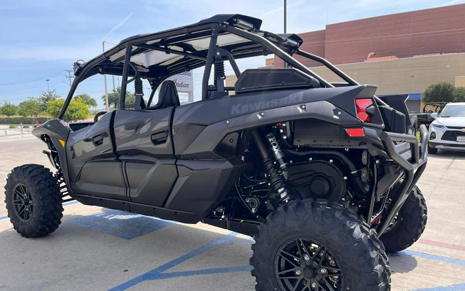 2026 Kawasaki Teryx KRX4 1000 Blackout Edition Flat Ebony