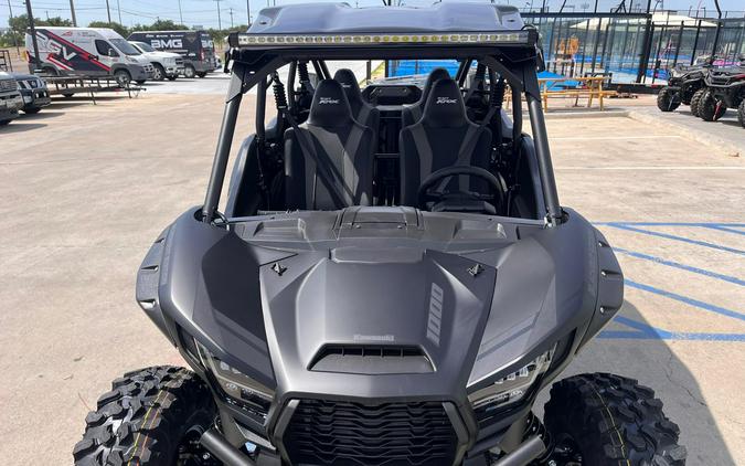 2026 Kawasaki Teryx KRX4 1000 Blackout Edition Flat Ebony