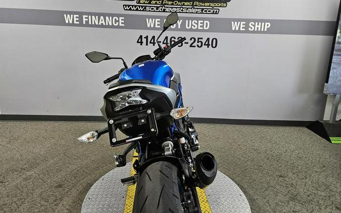 2020 Kawasaki Z900 ABS Candy Plasma Blue/Metallic Silver