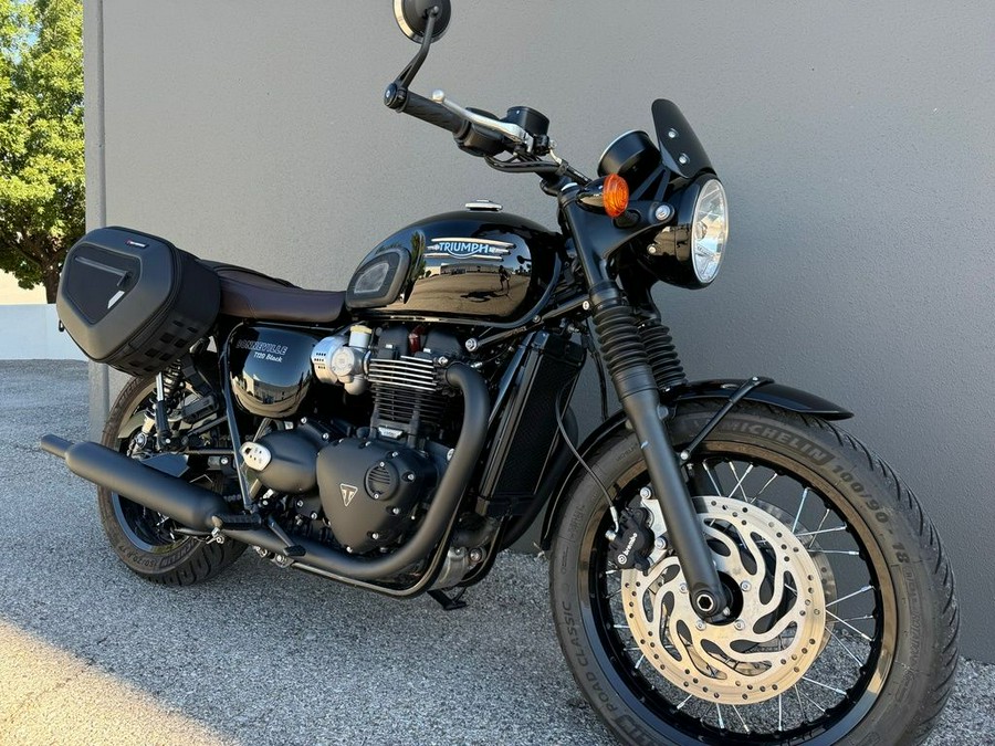 2023 Triumph Bonneville T120 Black Jet Black