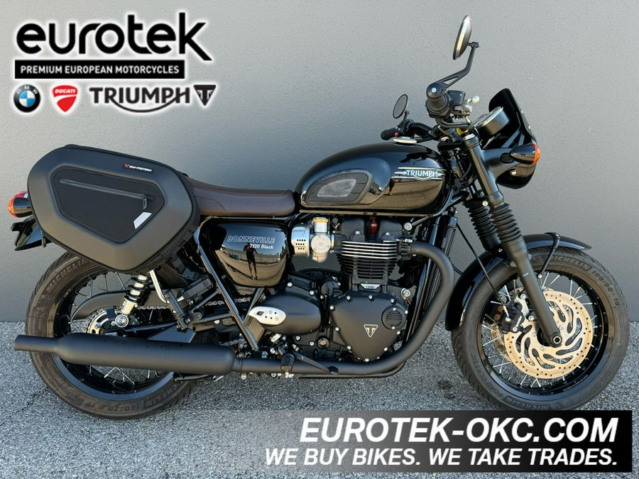 2023 Triumph Bonneville T120 Black Jet Black