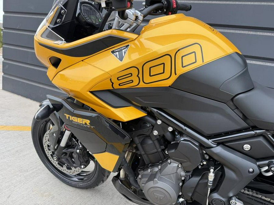 2026 Triumph Tiger Sport 800 Cosmic Yellow/Sapphire Black