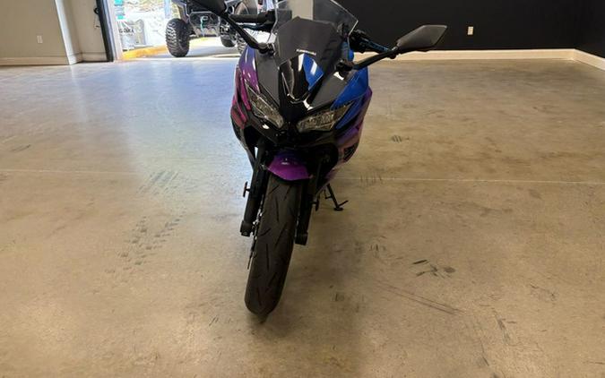 2023 Kawasaki Ninja 650 Metallic Matte Graphenesteel Gray/Ebony
