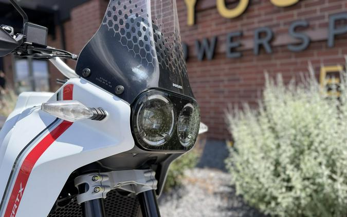 2026 Ducati DesertX Matt Star White Silk