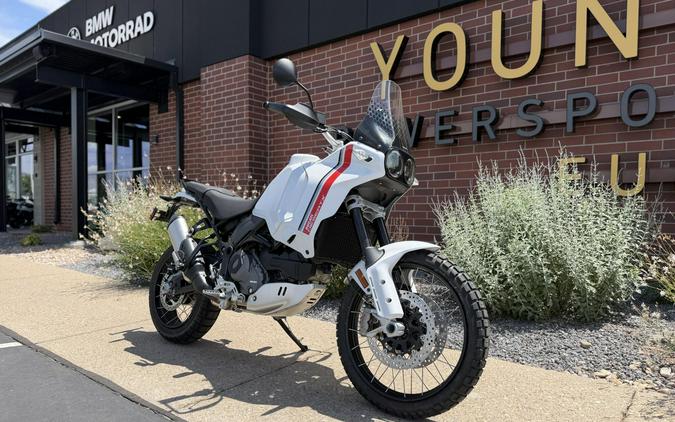 2026 Ducati DesertX Matt Star White Silk