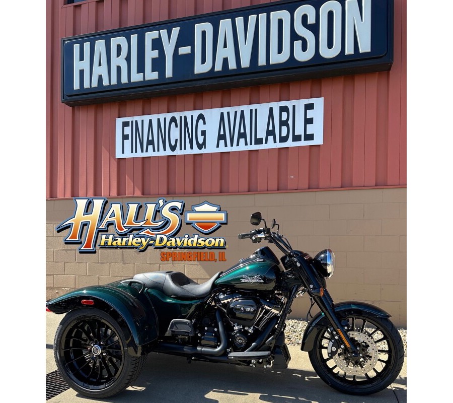 2024 Harley-Davidson Freewheeler Alpine Green / Vivid Black