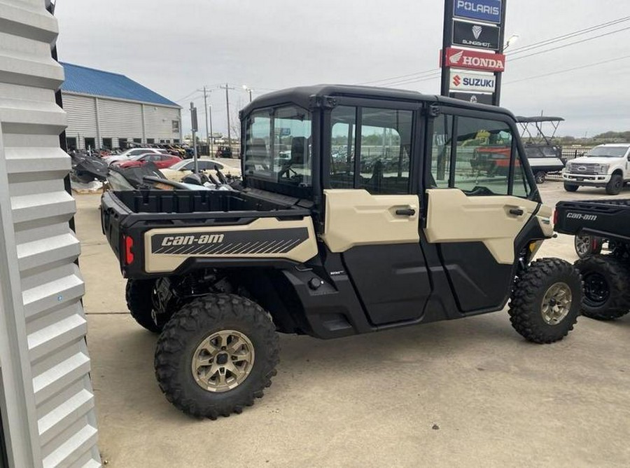 2024 Can-Am® Defender MAX Limited HD10 Desert Tan & Timeless Black