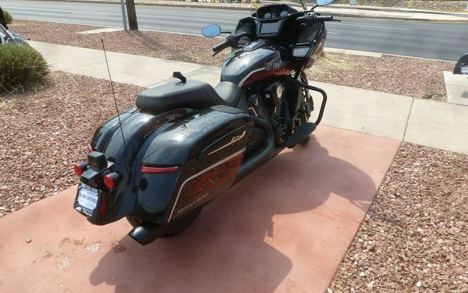 2026 Indian Motorcycle® Challenger Dark Horse Signature Series Abyss Metallic / Red Allert