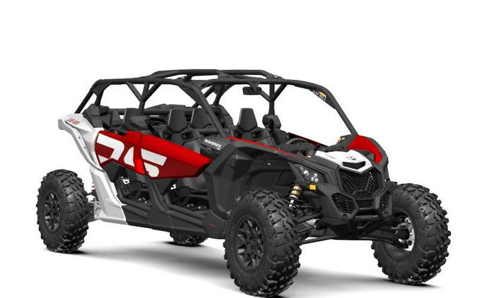 2024 Can-Am® Maverick X3 MAX DS Turbo Fiery Red & Hyper Silver