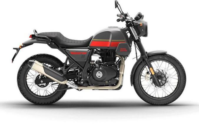 2024 Royal Enfield Scram 411 Blazing Black