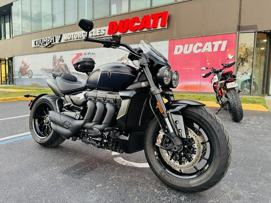2025 Triumph Rocket 3 Storm GT Matte Sapphire Black And Satin P