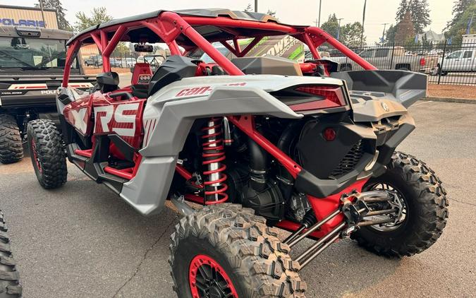 2025 Can-Am® Maverick X3 Max X RS Turbo RR With Smart-Shox Fiery Red & Hyper Silver