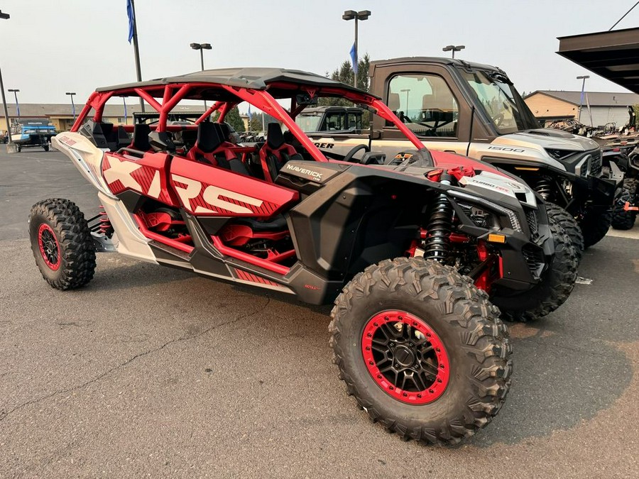 2025 Can-Am® Maverick X3 Max X RS Turbo RR With Smart-Shox Fiery Red & Hyper Silver