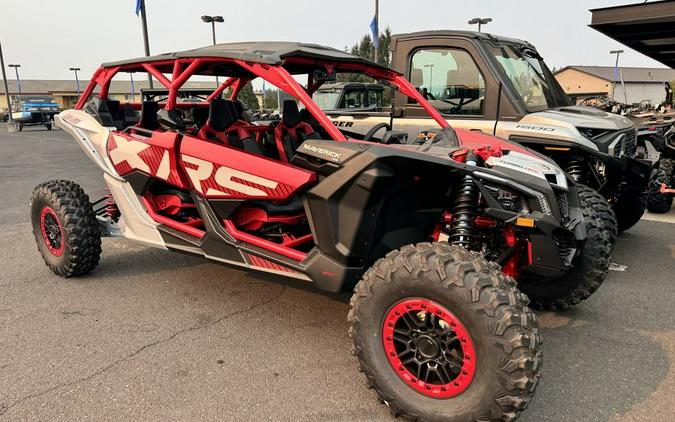 2025 Can-Am® Maverick X3 Max X RS Turbo RR With Smart-Shox Fiery Red & Hyper Silver