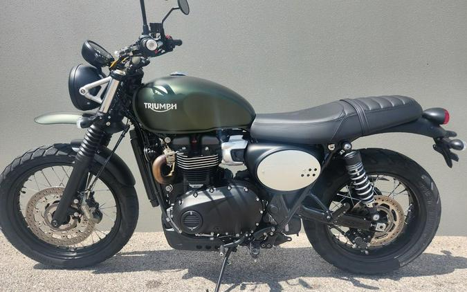 2023 Triumph Scrambler 900 Matte Khaki Green