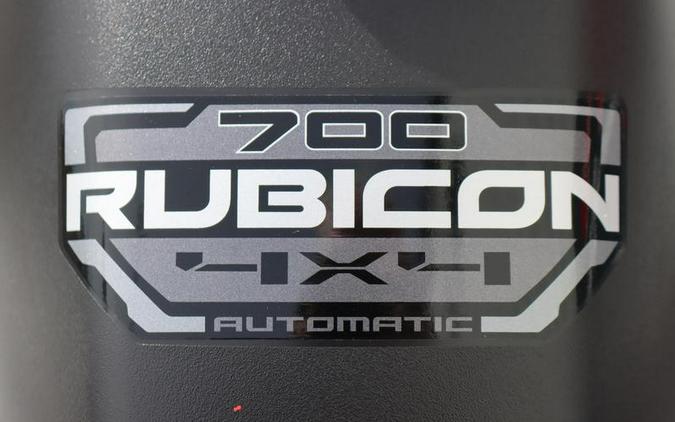 2026 Honda® FourTrax Rubicon 700 4x4 Automatic Matte Silver Metallic