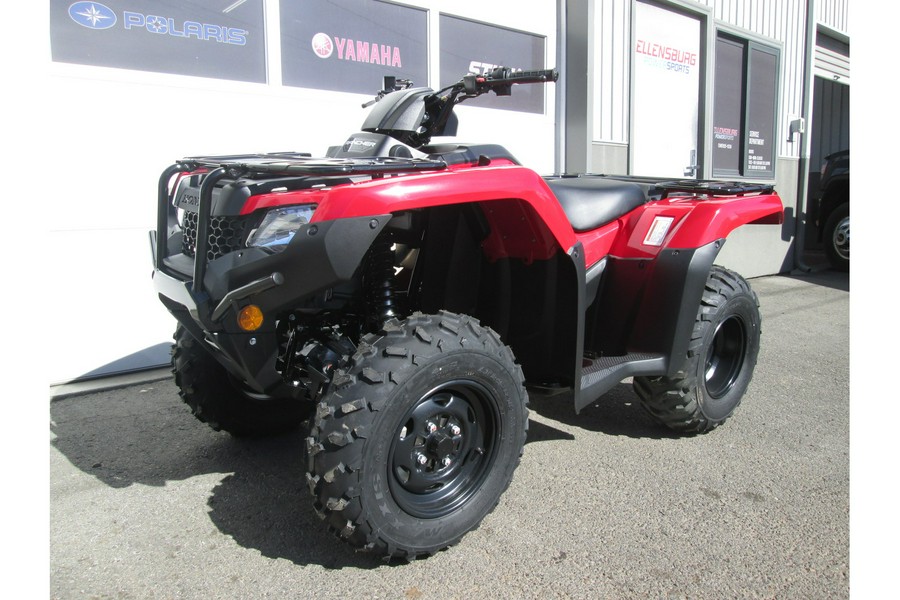 2024 Honda FourTrax Rancher 4X4 Red