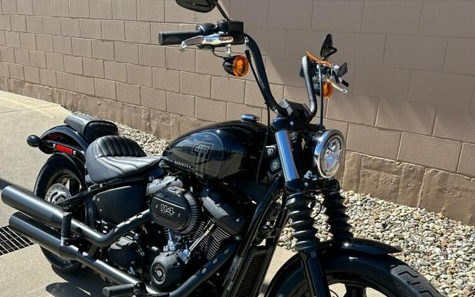 2024 Harley-Davidson Street Bob 114 Vivid Black